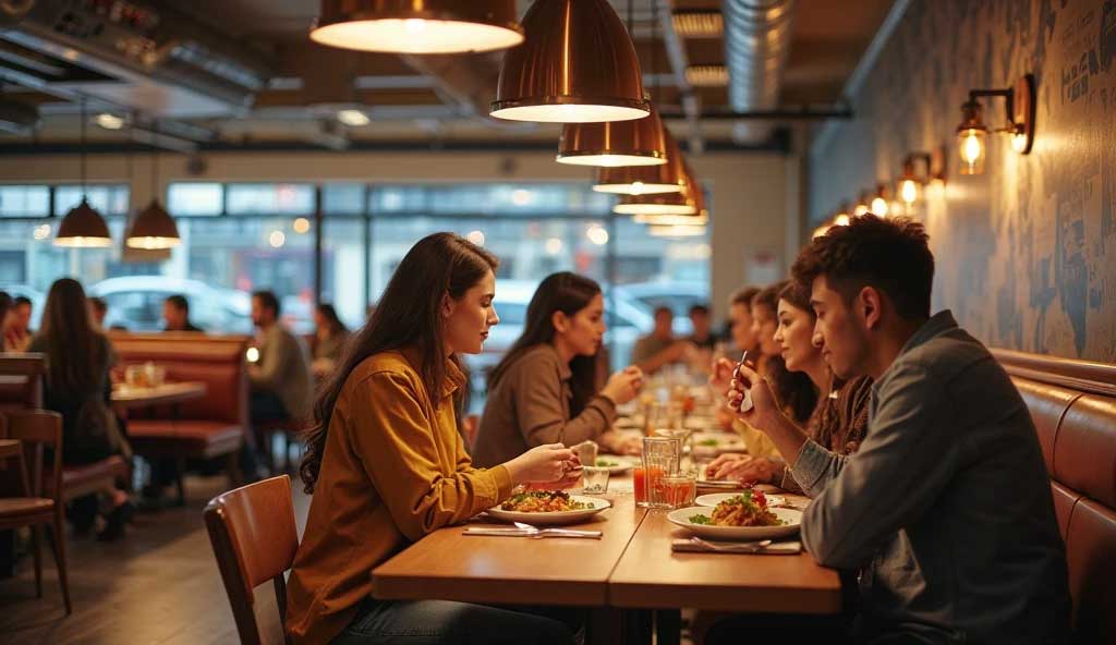 commercial lighting restaurant